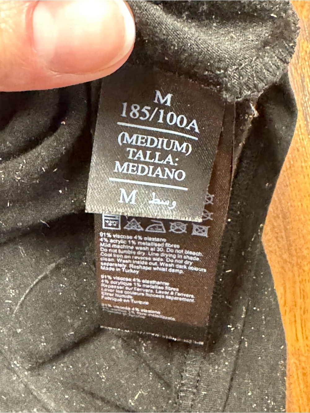 All Saints Black Sparkle “ESME” Bodycon Dress | size M - Picture 11 of 14